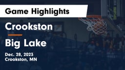 Crookston  vs Big Lake  Game Highlights - Dec. 28, 2023