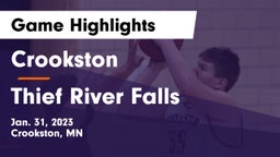 Crookston  vs Thief River Falls  Game Highlights - Jan. 31, 2023
