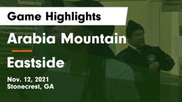 Arabia Mountain  vs Eastside  Game Highlights - Nov. 12, 2021