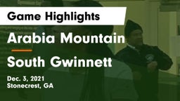 Arabia Mountain  vs South Gwinnett Game Highlights - Dec. 3, 2021