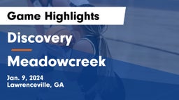 Discovery  vs Meadowcreek  Game Highlights - Jan. 9, 2024