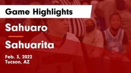 Sahuaro  vs Sahuarita Game Highlights - Feb. 3, 2022