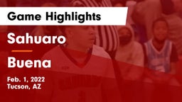 Sahuaro  vs Buena  Game Highlights - Feb. 1, 2022