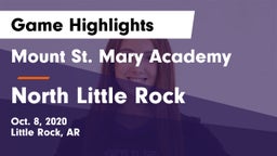 Mount St. Mary Academy vs North Little Rock  Game Highlights - Oct. 8, 2020