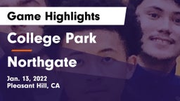 College Park  vs Northgate  Game Highlights - Jan. 13, 2022