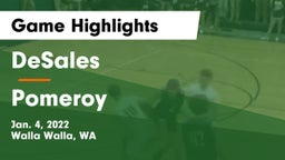DeSales  vs Pomeroy Game Highlights - Jan. 4, 2022