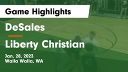 DeSales  vs Liberty Christian Game Highlights - Jan. 28, 2023