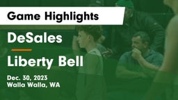 DeSales  vs Liberty Bell Game Highlights - Dec. 30, 2023