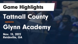 Tattnall County  vs Glynn Academy  Game Highlights - Nov. 15, 2022