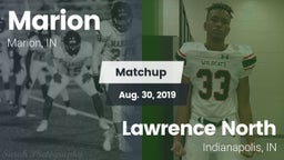 Matchup: Marion  vs. Lawrence North  2019