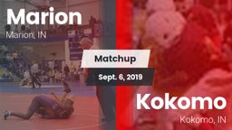 Matchup: Marion  vs. Kokomo  2019