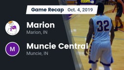 Recap: Marion  vs. Muncie Central  2019