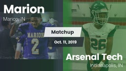 Matchup: Marion  vs. Arsenal Tech  2019