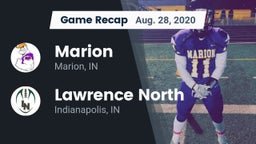 Recap: Marion  vs. Lawrence North  2020