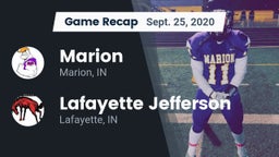 Recap: Marion  vs. Lafayette Jefferson  2020