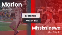Matchup: Marion  vs. Mississinewa  2020