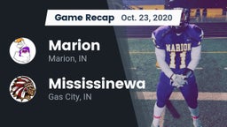 Recap: Marion  vs. Mississinewa  2020