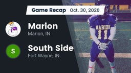 Recap: Marion  vs. South Side  2020