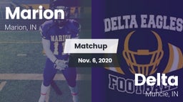 Matchup: Marion  vs. Delta  2020