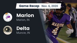 Recap: Marion  vs. Delta  2020