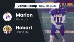 Recap: Marion  vs. Hobart  2020