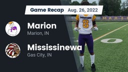 Recap: Marion  vs. Mississinewa  2022
