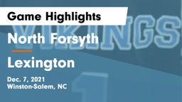 North Forsyth  vs Lexington Game Highlights - Dec. 7, 2021