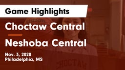 Choctaw Central  vs Neshoba Central  Game Highlights - Nov. 3, 2020