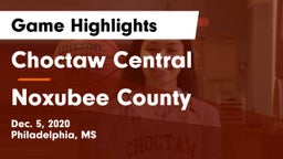 Choctaw Central  vs Noxubee County Game Highlights - Dec. 5, 2020
