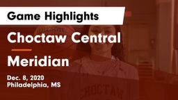 Choctaw Central  vs Meridian  Game Highlights - Dec. 8, 2020