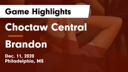 Choctaw Central  vs Brandon  Game Highlights - Dec. 11, 2020