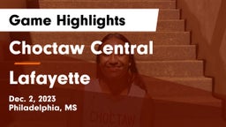 Choctaw Central  vs Lafayette  Game Highlights - Dec. 2, 2023