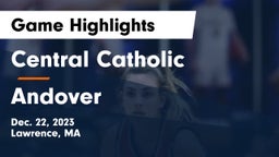 Central Catholic  vs Andover  Game Highlights - Dec. 22, 2023