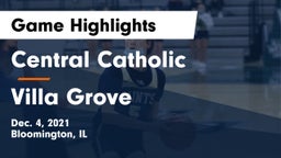 Central Catholic  vs Villa Grove  Game Highlights - Dec. 4, 2021