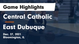 Central Catholic  vs East Dubuque  Game Highlights - Dec. 27, 2021