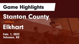 Stanton County  vs Elkhart  Game Highlights - Feb. 1, 2022