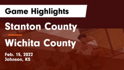 Stanton County  vs Wichita County  Game Highlights - Feb. 15, 2022
