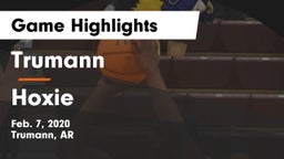Trumann  vs Hoxie  Game Highlights - Feb. 7, 2020