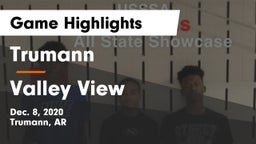 Trumann  vs Valley View  Game Highlights - Dec. 8, 2020