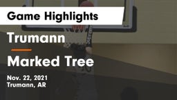 Trumann  vs Marked Tree Game Highlights - Nov. 22, 2021