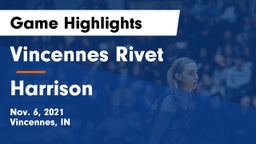 Vincennes Rivet  vs Harrison  Game Highlights - Nov. 6, 2021