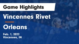Vincennes Rivet  vs Orleans  Game Highlights - Feb. 1, 2022