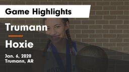 Trumann  vs Hoxie  Game Highlights - Jan. 6, 2020