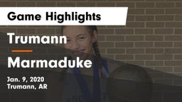 Trumann  vs Marmaduke Game Highlights - Jan. 9, 2020