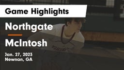 Northgate  vs McIntosh  Game Highlights - Jan. 27, 2023