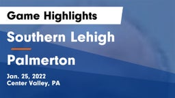 Southern Lehigh  vs Palmerton  Game Highlights - Jan. 25, 2022