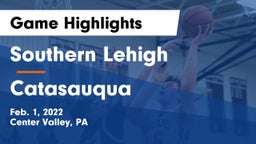 Southern Lehigh  vs Catasauqua  Game Highlights - Feb. 1, 2022