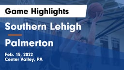 Southern Lehigh  vs Palmerton  Game Highlights - Feb. 15, 2022