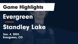 Evergreen  vs Standley Lake  Game Highlights - Jan. 4, 2024