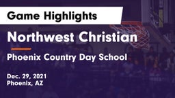 Northwest Christian  vs Phoenix Country Day School Game Highlights - Dec. 29, 2021
